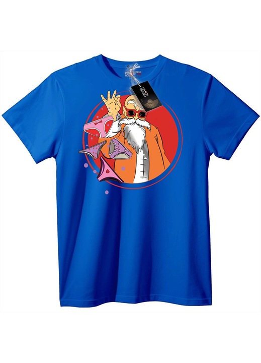 Dragon Ball Master Roshi póló, Kék