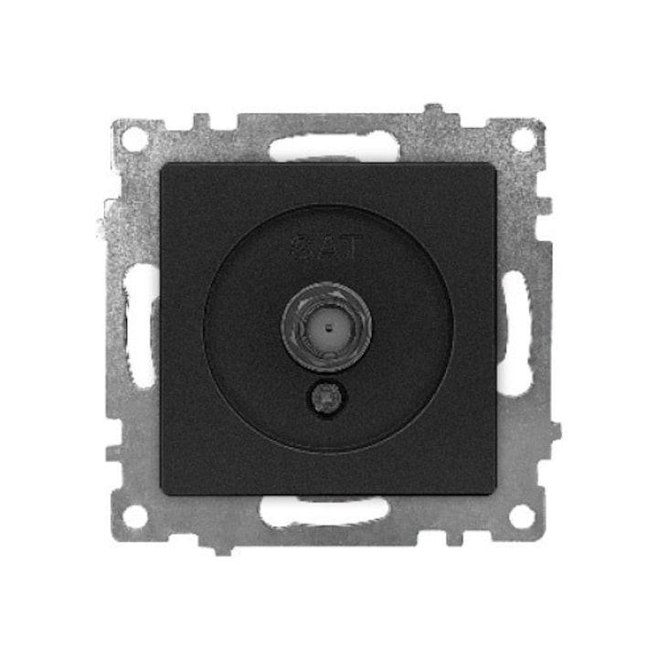 10 Bucati, Priza Tv Satelit Negra Fara Rama, Klaus KE01821W (10/120)