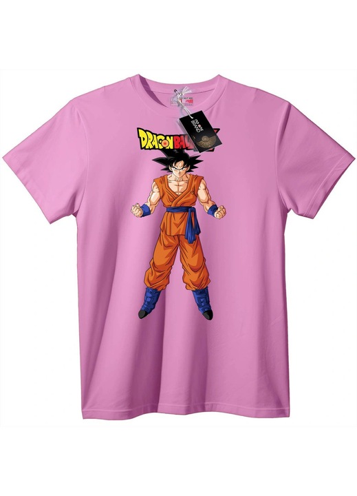 Goku polo Dragon Ball mintaval, Candy Pink