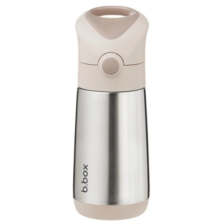 B.Box Termosz 350ml, modern design, dupla szigetelés, szívószállal, 12hó+