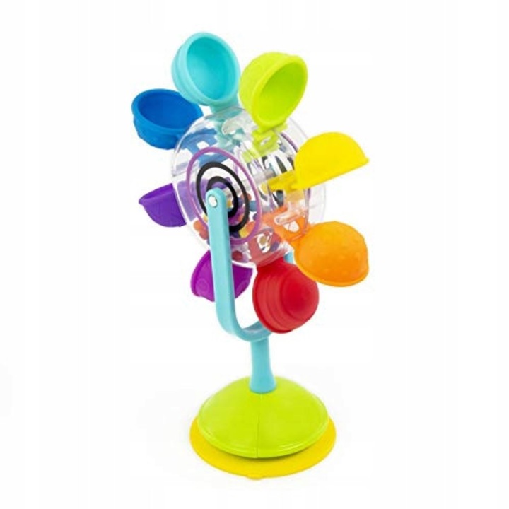 Jucarie de baie, Sassy, Whirling Waterfall, 12m+, 3.3x10.3x10.5cm, multicolor