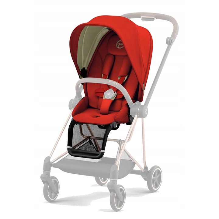 Babakocsi huzat, Cybex Mios 3.0 Seat Pack, Autumn Gold, kényelmes betéttel, UV védelemmel