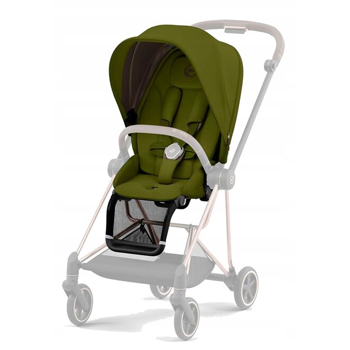Cybex Mios 3.0 Seat Pack babakocsi üléskárpit, Khaki zöld, kényelmes betéttel, UV védelem