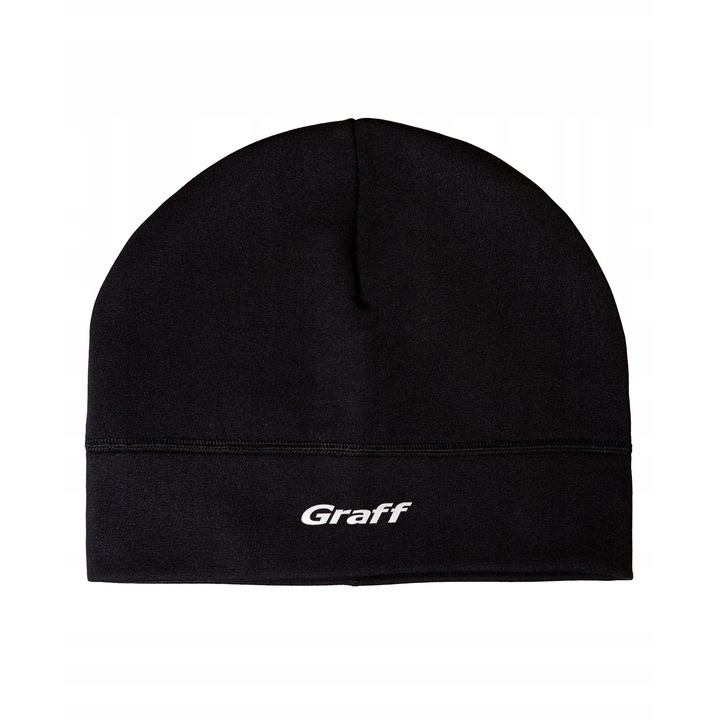 Caciula sport barbati Graff termoaktywna 58/62, elastica, cu material termic, argintie