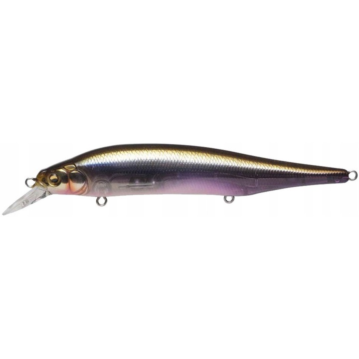 Воблер Megabass Ito Shiner, 115мм, 14гр, HT Wakasagi II, дълбочина 150см спининг, 200см тролинг