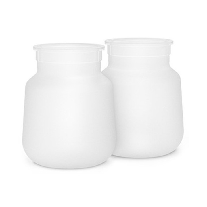 Set 2 Huse siliconice anticolici pentru biberon, 270ml, Suavinex