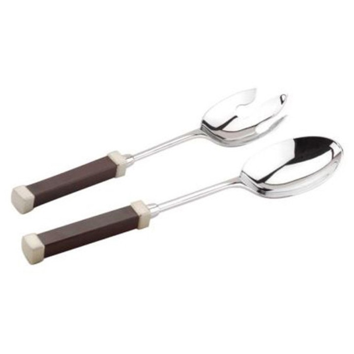 Set 2 linguri salata Regent WENGE ZEN, inox, 31cm