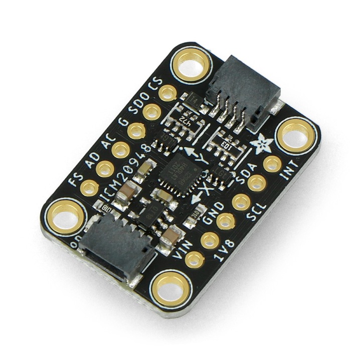 Модул Adafruit ICM-20948 9DoF, SPI/I2C интерфейс, 25.7x17.7x4.6mm