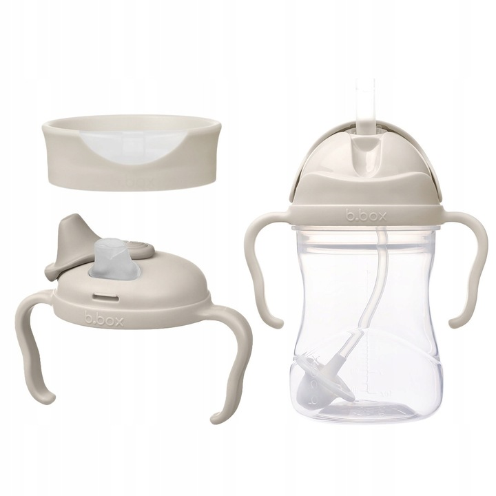 Cana bebe B.BOX Kubek 3 in 1, 240 ml, bej