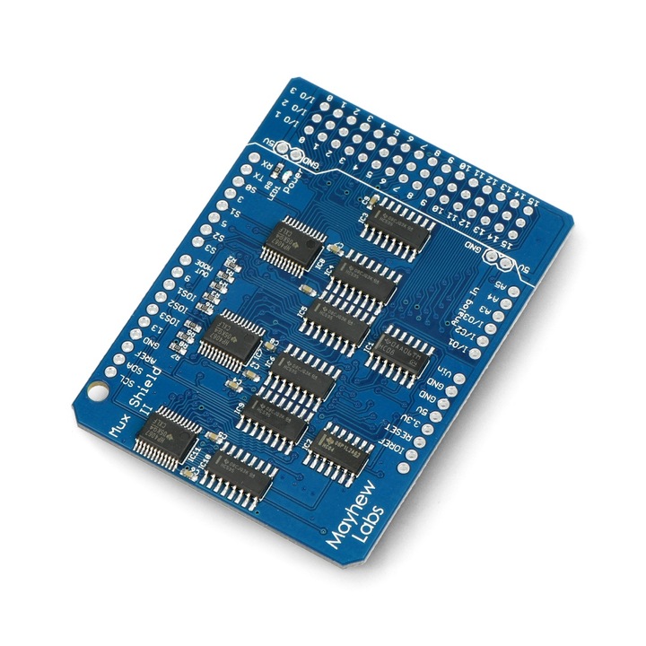 Expander I/O Mux Shield II, SparkFun, 48 pini, 71,5x53mm