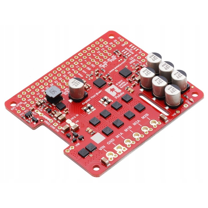 Modul controler dublu pentru motoare DC, Pololu Dual G2 18v18, 6,5-30V, 18A, 65x56mm