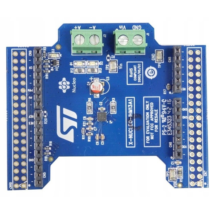 Модул STMicroelectronics X-NUCLEO-IHM13A1 за контролер на DC мотор, 1,8-10V, 2,6A, съвместим с Arduino UNO R3