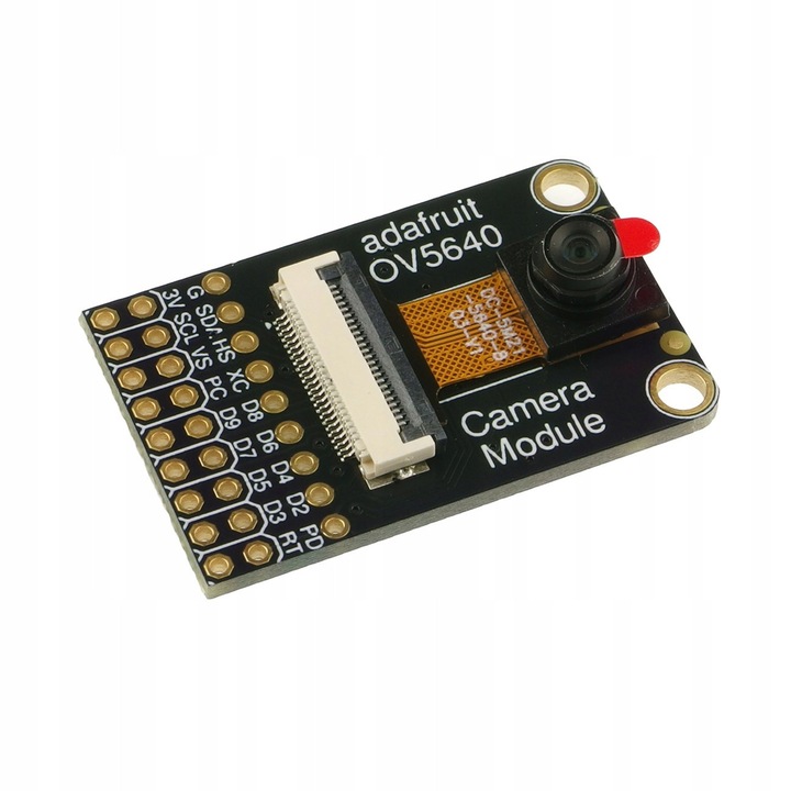 Модул камера OV5640 Adafruit, 5 MP, ъгъл 120°, размери 35,7x23x17,5 mm, пълен комплект