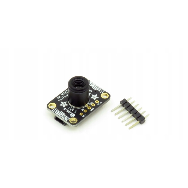 Модул термографска камера IR MLX90640, Adafruit, 32x24, -40 до 300°C, 25,7x17,7x16mm, с 5-пинов конектор