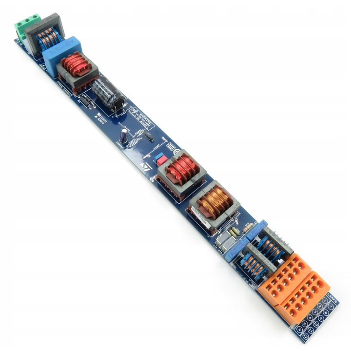 Placa de evaluare, Stmicroelectronics, STEVAL-ILB008V1, 4x18W, T8, pentru lampi fluorescente