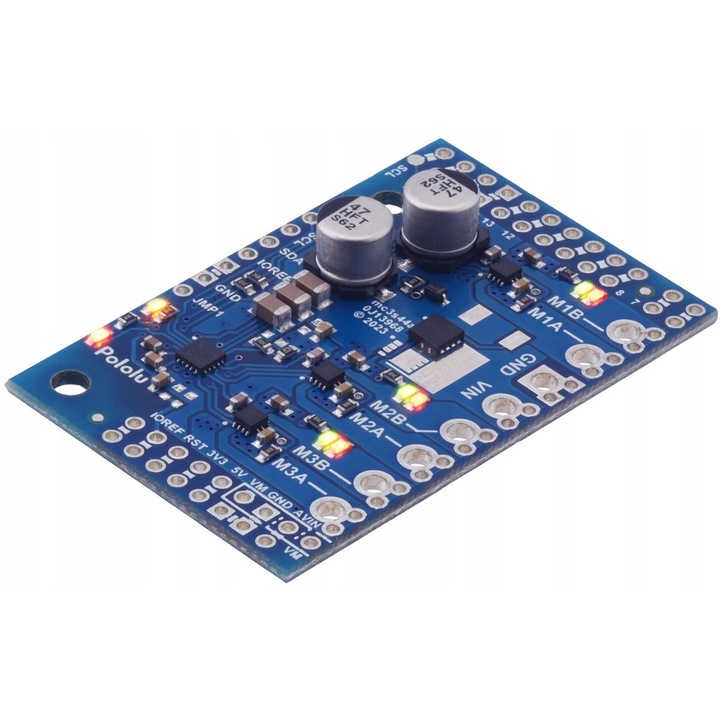 Модул контролер за DC мотори Pololu M3S550, 3 канала, I2C интерфейс, 1,8-22V, 1,7A