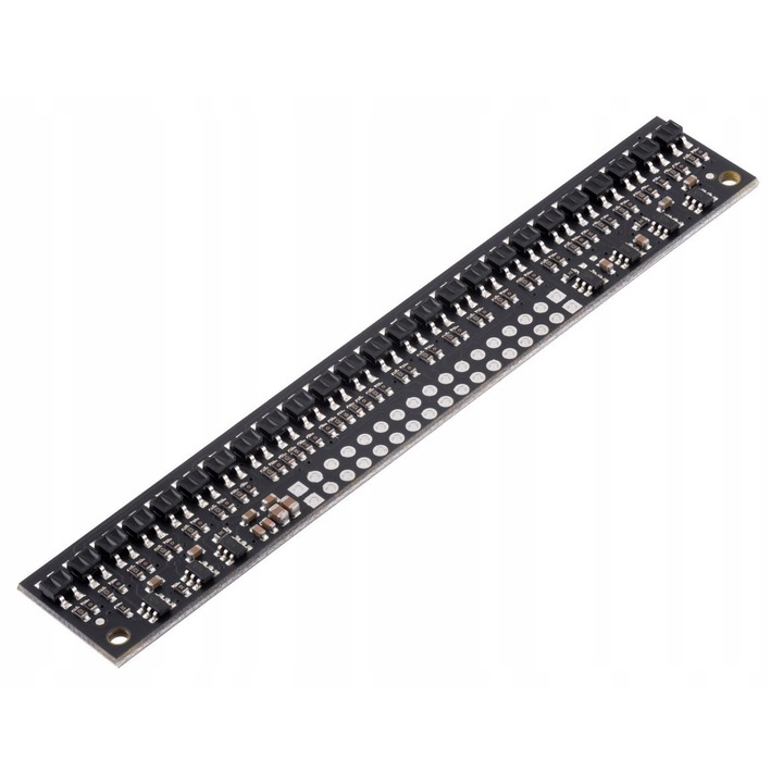 Modul QTR-HD-25A cu 25 senzori de reflexie, analogic, 101x16,5x2,5mm, Pololu