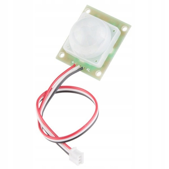 PIR сензор за движение с JST конектор, Sparkfun, 5-12V, 3 проводника