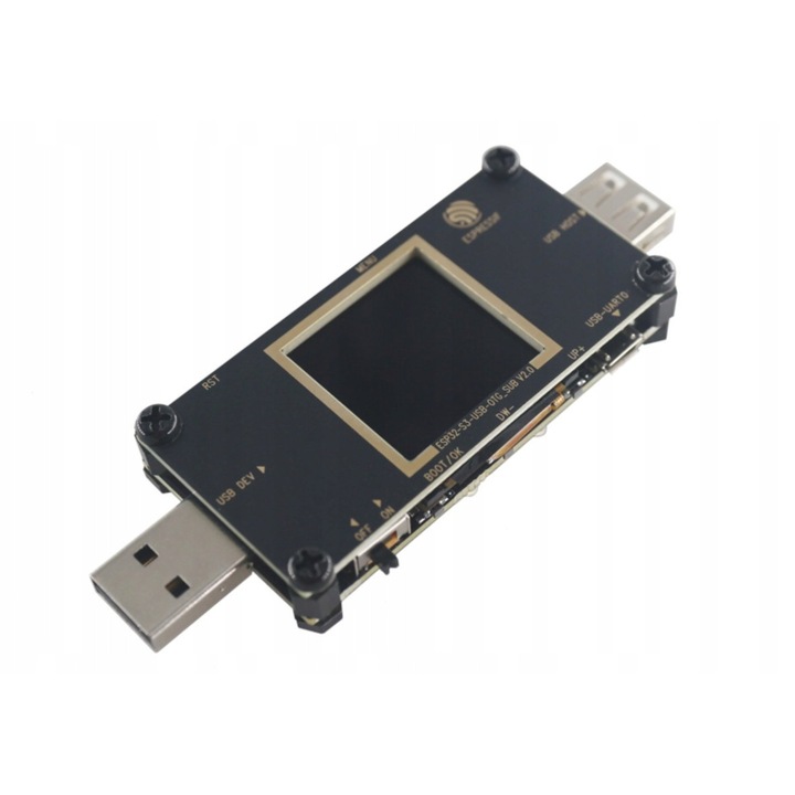 Modul ESP32-S3-USB-OTG, set cu placa ESP32-S3-USB-OTG-SUB si ecran LCD 1,3", Wi-Fi, BLE 5.0