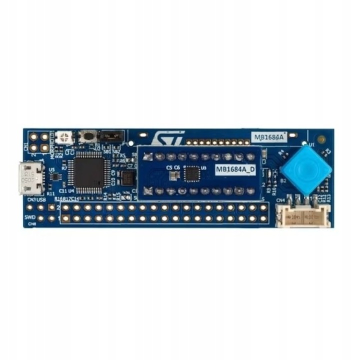Zestaw de dezvoltare STM32C0116-DK, microcontroler STM32C011F6U6, 32 KB Flash, 6 KB RAM, interfata USB Micro-B, DIL20