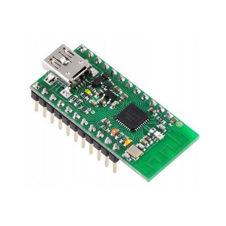 Modul radio programabil Wixel, 2,4GHz, 15 linii I/O, 18,8x38mm