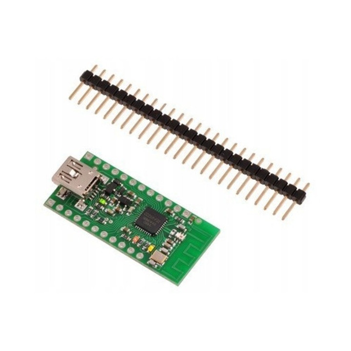 Модул Wixel Програмируем USB Безжичен, 2,4GHz, 15 I/O линии, 6 аналогови входа, 18,8x38мм, пълен комплект