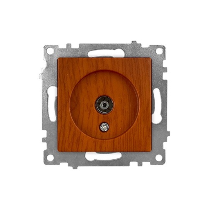 10 Bucati, Priza Antena Tv Fara Rama Lemn, Klaus KE01517W (10/120)