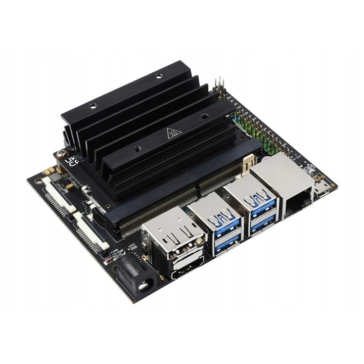 Modul de dezvoltare Jetson Nano, WaveShare, ARM Cortex A57 1,43GHz, 4GB RAM, пълен комплект, 100x80mm