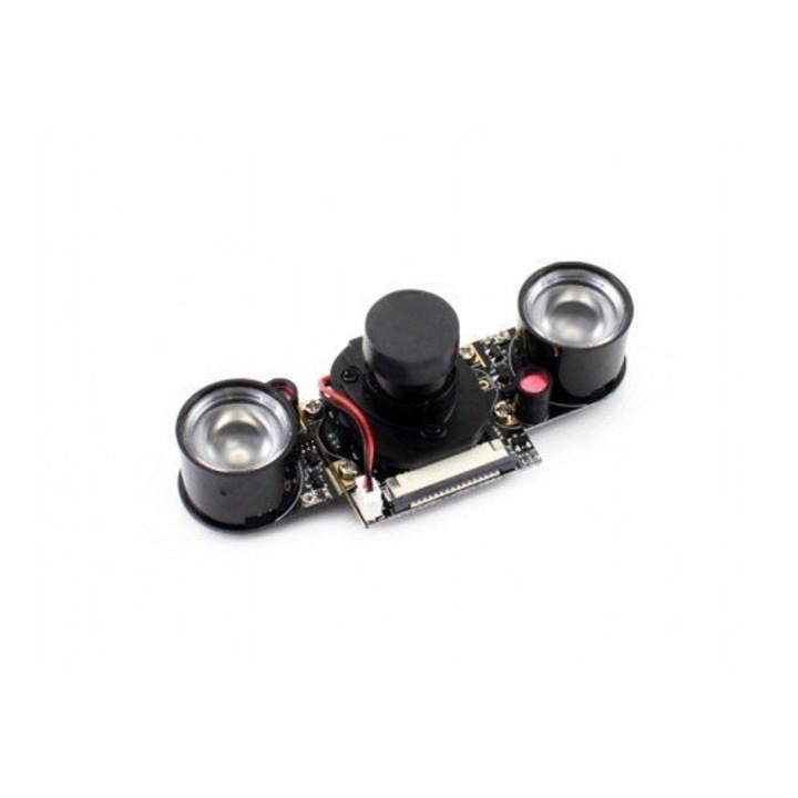 Modul camera RPi-CUT, WaveShare, 5 megapixeli, filtr infrarosu demontabil, 31x32mm