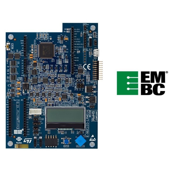Модул STMicroelectronics X-NUCLEO-LPM01A за измерване на консумация на енергия, 1,8-3,3 V, 100 kHz