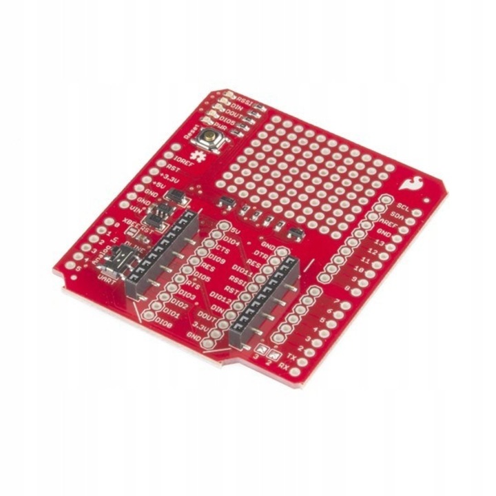 Adaptor XBee Shield, Sparkfun, compatibil cu Arduino, 3.3V, 9x11cm
