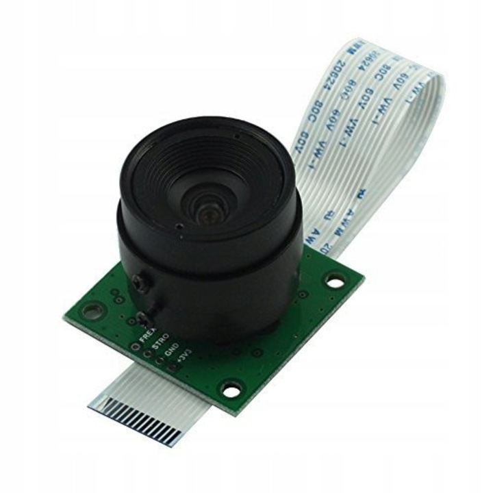 Modul camera 5Mpx ArduCam OV5647 cu obiectiv LS-2716 CS, 36x36mm, pentru Raspberry Pi