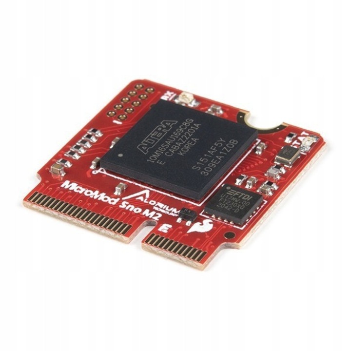 Процесор MicroMod Alorium Sno M2, Sparkfun, 32 цифрови пина, 6 аналогови пина, интерфейс M.2, 3,3V