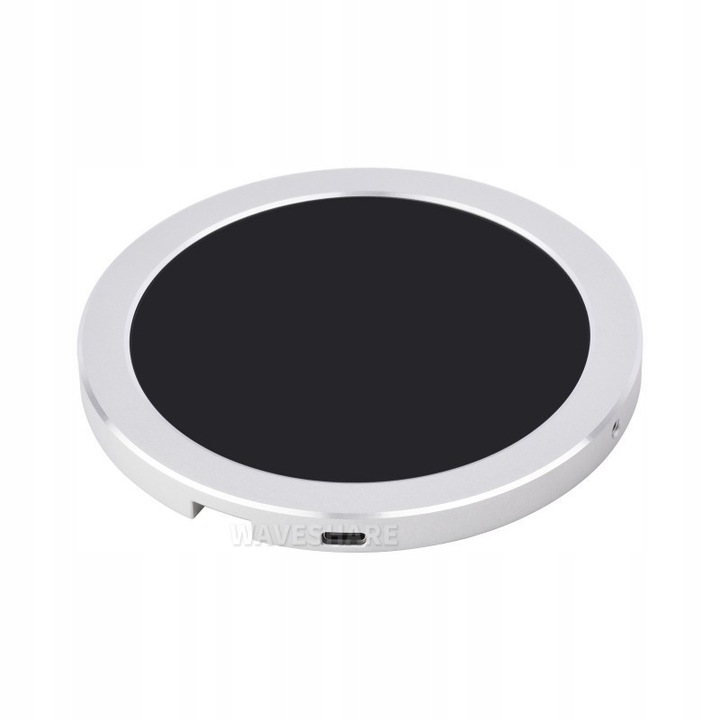 Monitor USB 4inch, WaveShare, rotativ, aluminiu, argintiu, 124x9,85mm, set complet