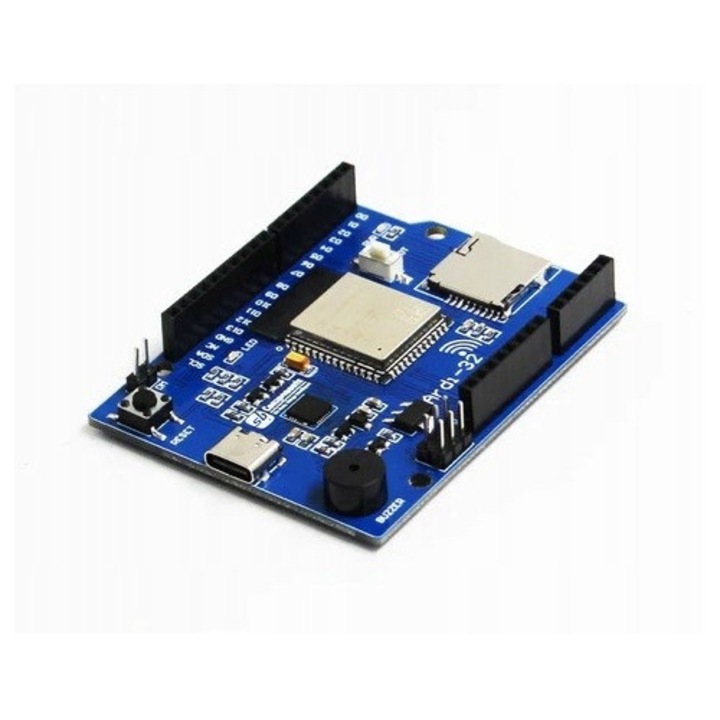 Placa de dezvoltare Ardi32, modul ESP32-S3-WROOM-1, WiFi si BLE, 68,96x53,85mm