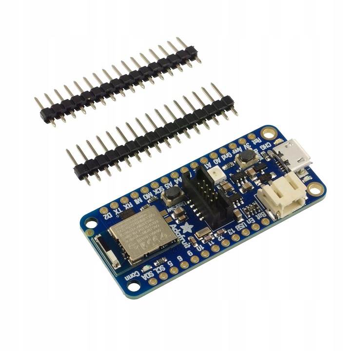 Модул Bluetooth Low Energy Adafruit Feather nRF52840 Express, 1MB FLASH, 256KB SRAM, 51x23x7.2mm