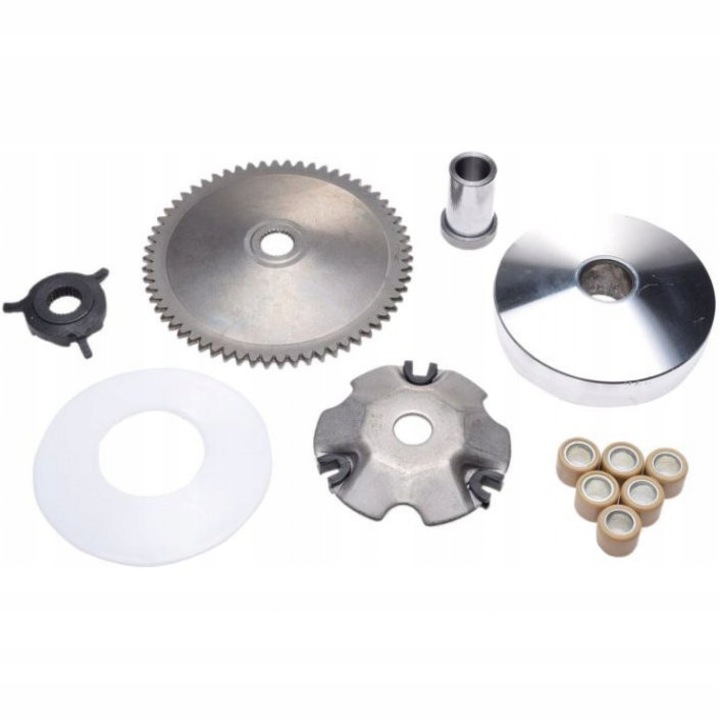 WM variátor 4T 50cc robogókhoz, 13x16mm görgők, komplett szett