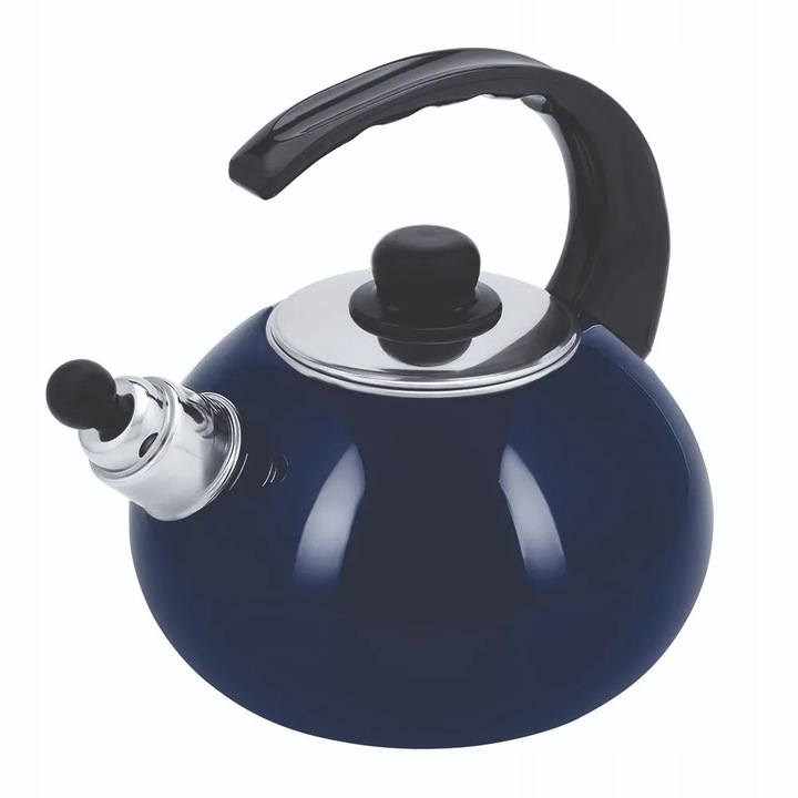 Ceainica emaliata cu tarait Altom Design, 2,5 l, granat, inductie gaz