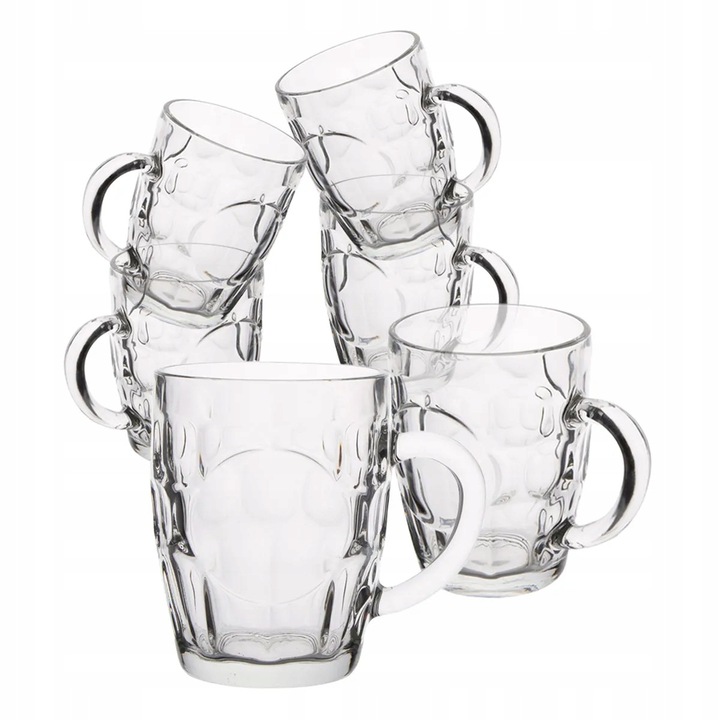 Söröskorsó készlet 6 darab Royal Leerdam Sintra 550 ml, átlátszó, 13x12,4cm