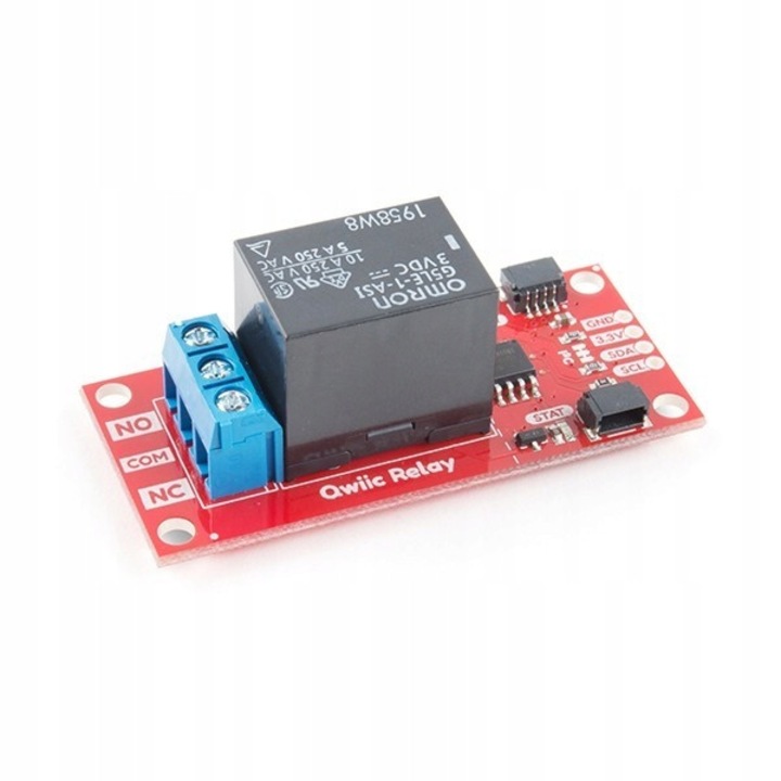 Модул Qwiic Единично реле Sparkfun, 5,5A/240VAC, I2C, 1,7-3,6V