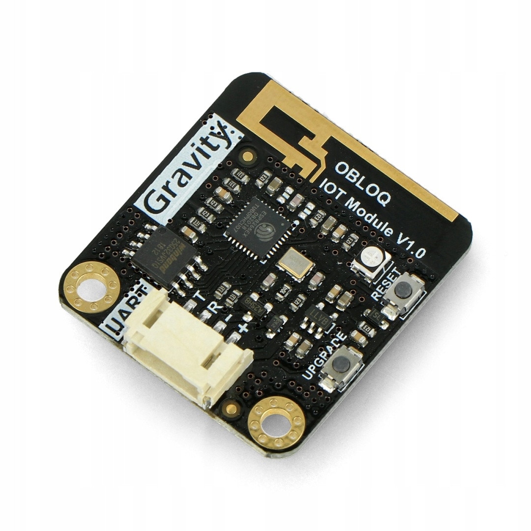 Modul IoT DFRobot OBLOQ UART, 2,4 GHz, 35x32mm, set cu cablu 4-pin ...