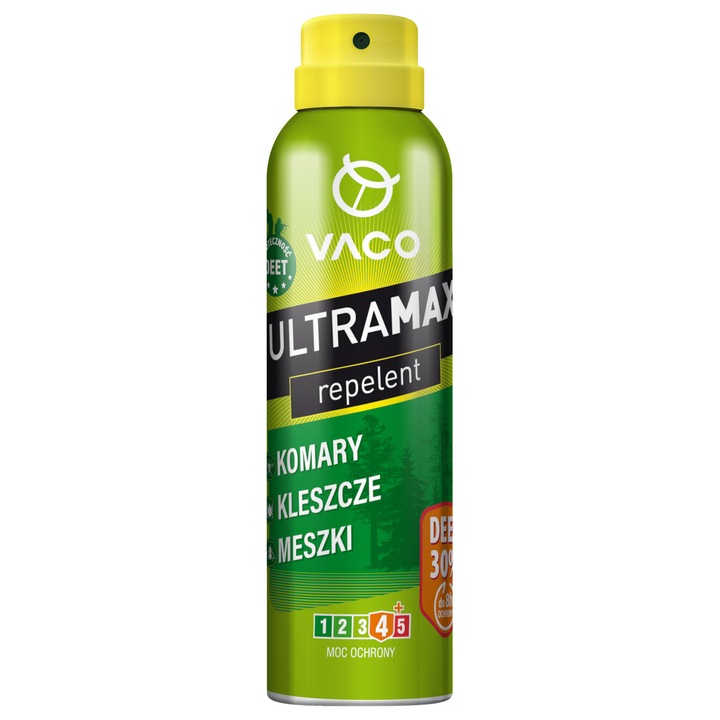 ULTRAMAX Spray repelent pentru tantari si capuse 170g, 30% DEET, protectie 8 ore, set 2 bucati