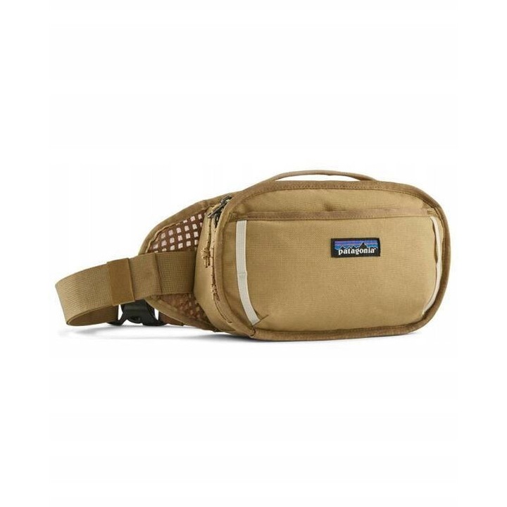Patagonia Fieldsmith Hip Pack sport deréktáska, 3l, organikus anyag, vízálló, bézs színű