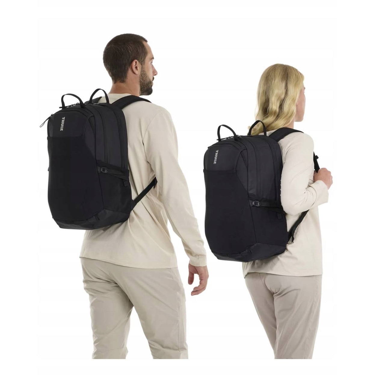 Plecak urban Thule EnRoute 23 l, unisex, 23 l, pentru laptop 16", negru, 29x24x47cm