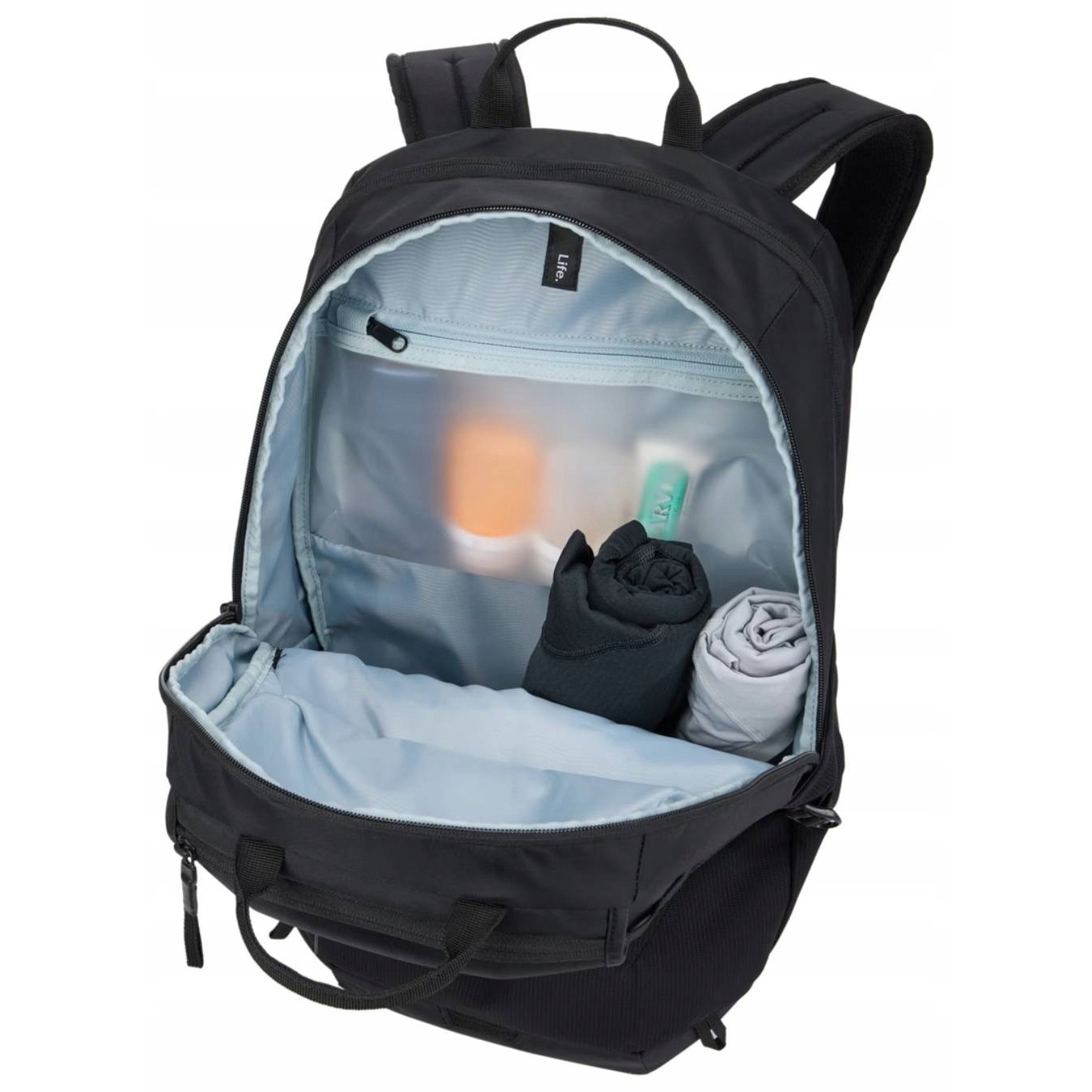 Plecak urban Thule EnRoute 23 l, unisex, 23 l, pentru laptop 16", negru, 29x24x47cm