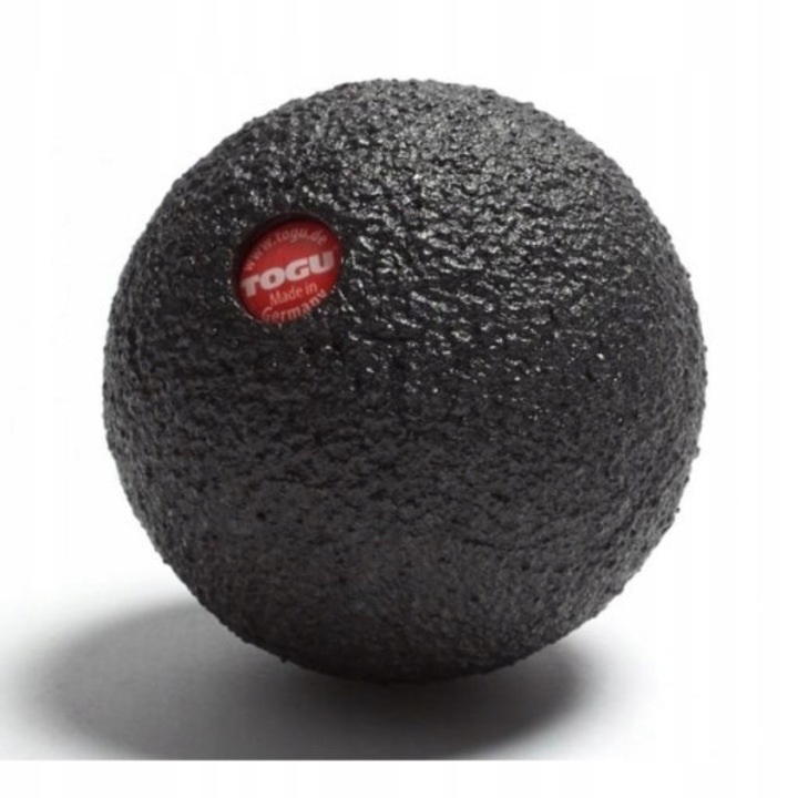 Minge de masaj Togu, 8cm, neagra, pentru terapie puncte de declansare