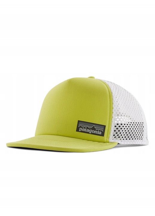 Caciula Patagonia Duckbill Trucker Hat, unisex, reciclabila, verde fosforescent, 65g