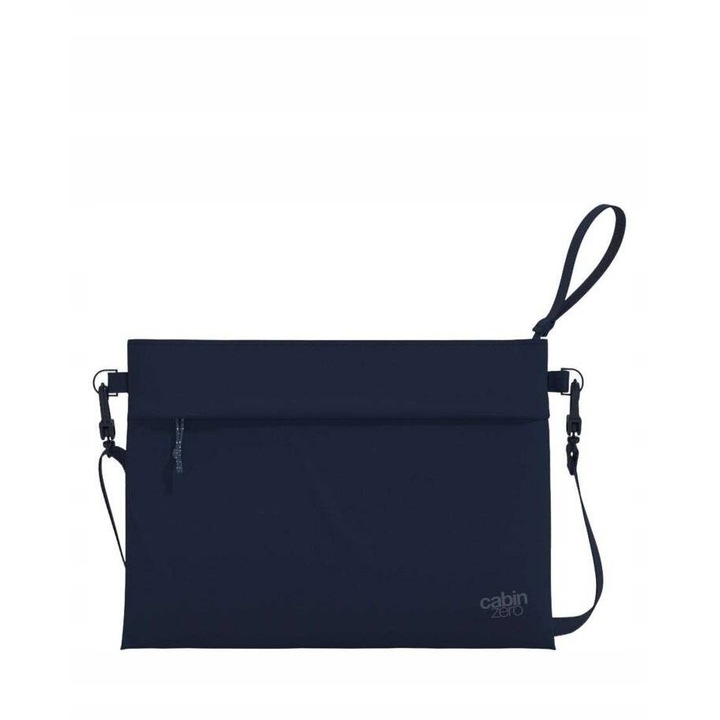 CabinZero Sacoche 2,5 l válltáska, elegáns design, vízálló, 100% újrahasznosítható nylon