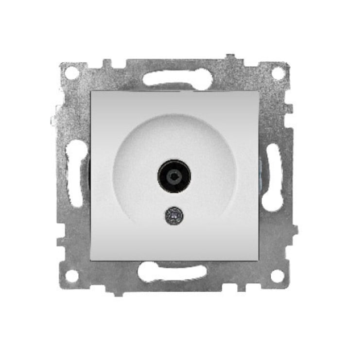 10 Bucati, Priza Tv Antena Fara Rama Aluminiu, Klaus KE01317W (10/120)