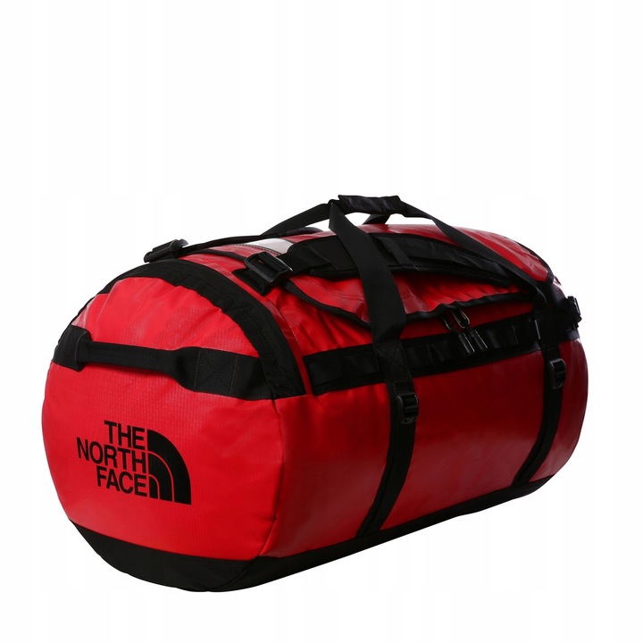 The North Face Base Camp Duffel L utazótáska, 95L, piros/fekete, 40.64x71.12x40.64cm